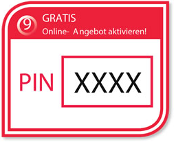 Altes Schema eines Stickercodes